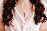 345 Bar Necklace