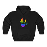 Rainbow Iconic Hand Hooded Sweatshirt