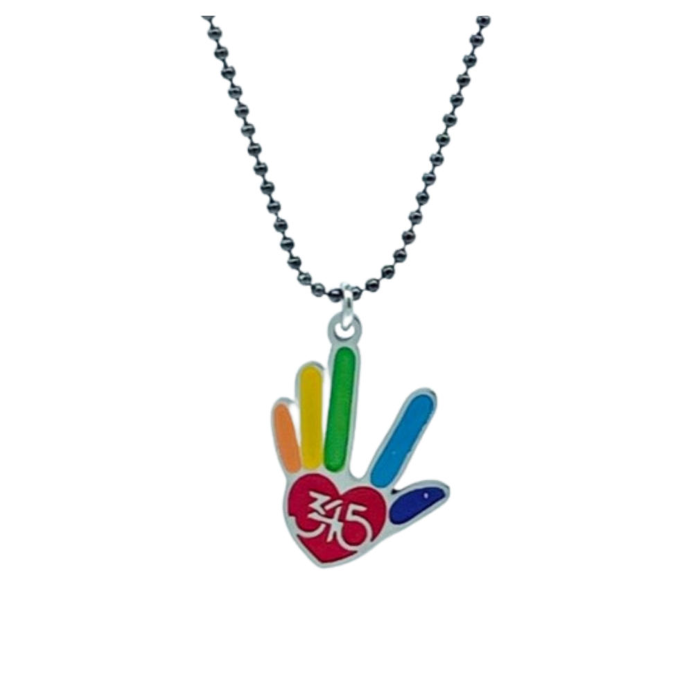 Iconic 345 Hand Pride Necklace