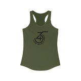 Military 345 Abstract Racerback Tank